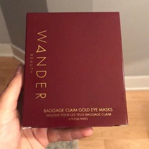 WANDER BEAUTY | Baggage Claim Gold Eye Masks